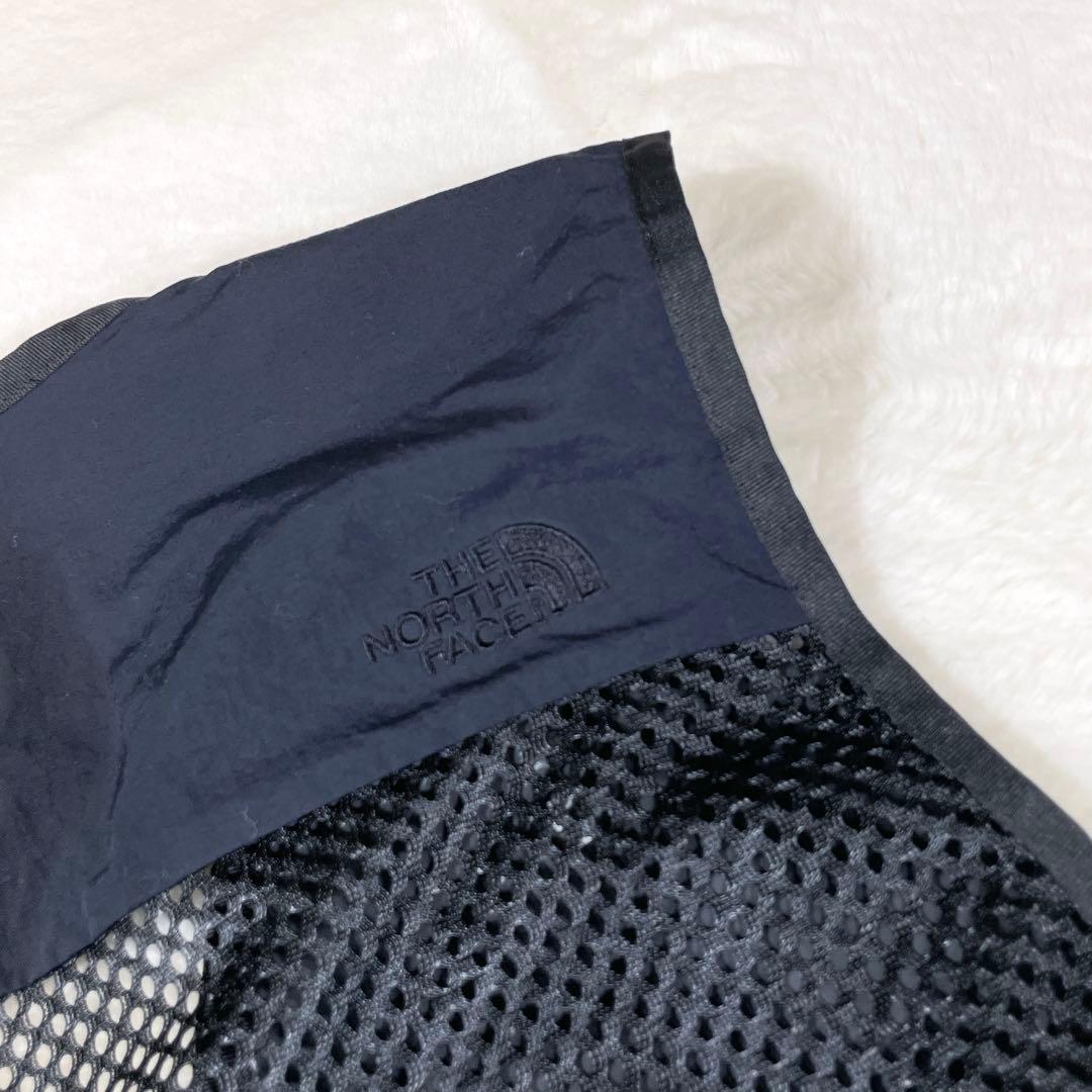 ノースフェイス フィッシングベスト XL ブラック 多機能 メッシュ 釣り