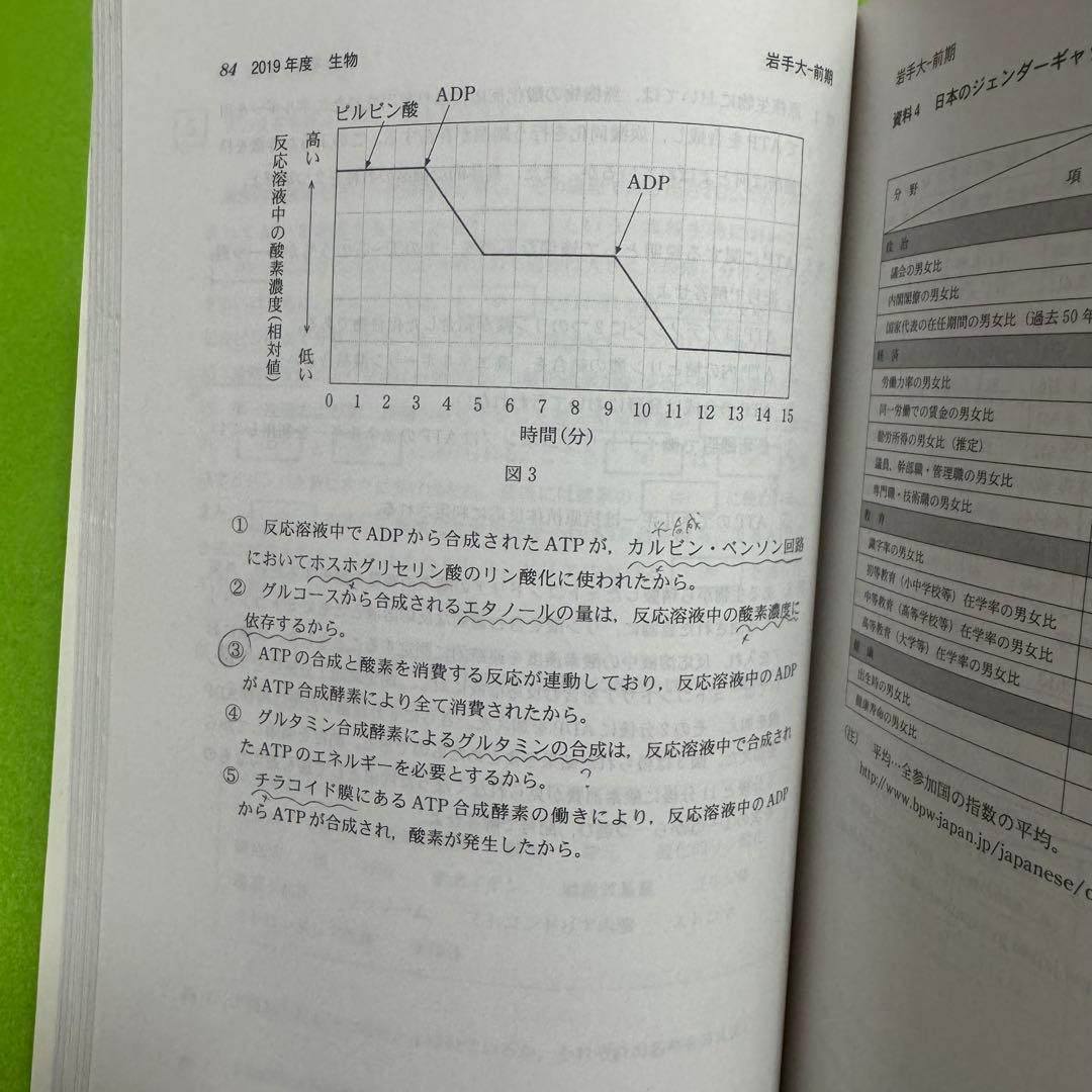 赤本　岩手大学　2002年～2022年 21年分