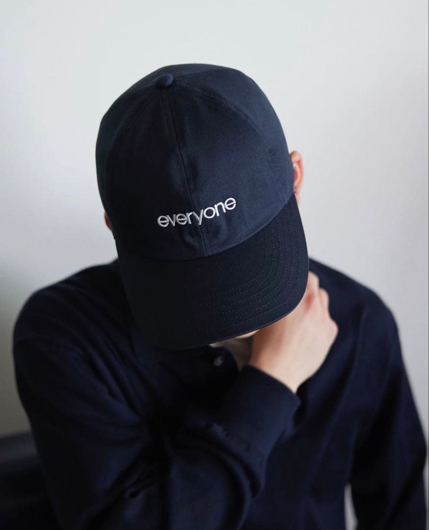 【26SS】everyone og logo daily cap (BLACK)