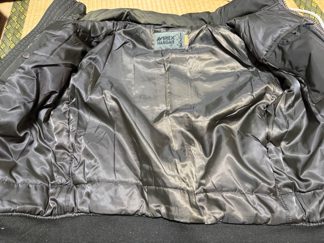 希少 美品AVIREX TOPGUN カーキ メンズMsize
