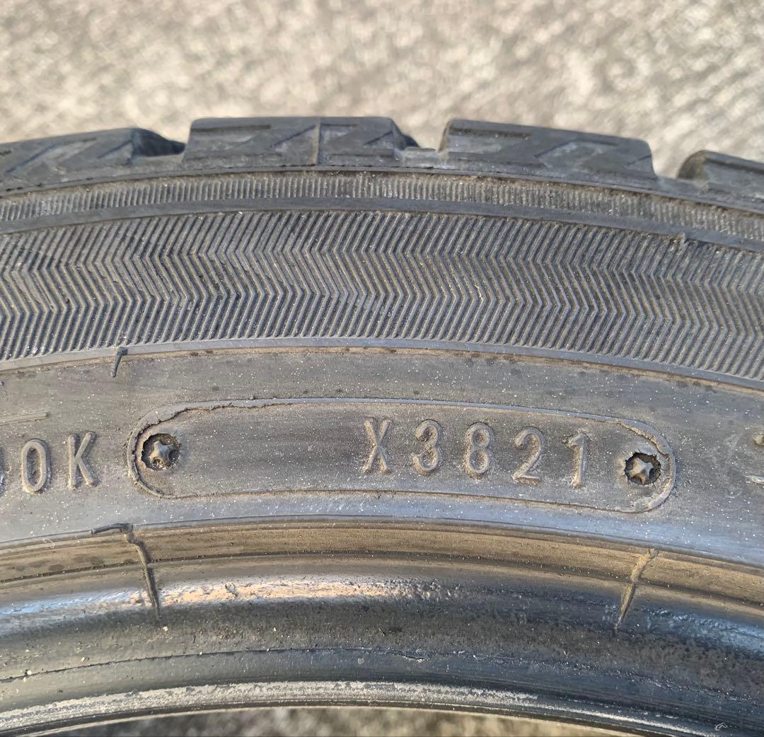 215/45R17 ダンロップ WM02 スタッドレス 中古4本セット