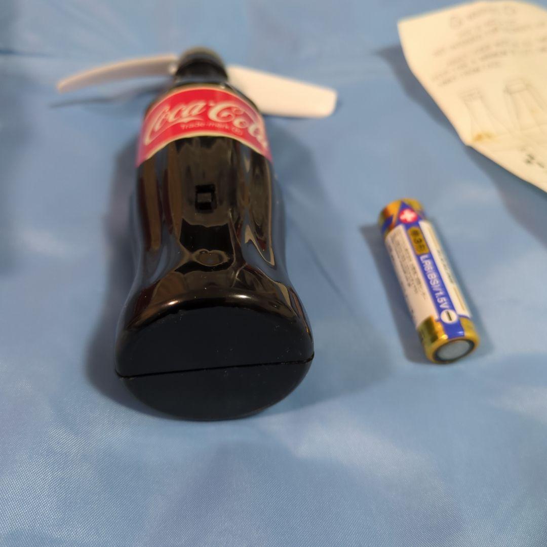 【超レア・レトロ】コカ・コーラミニファン(ボトル型）扇風機