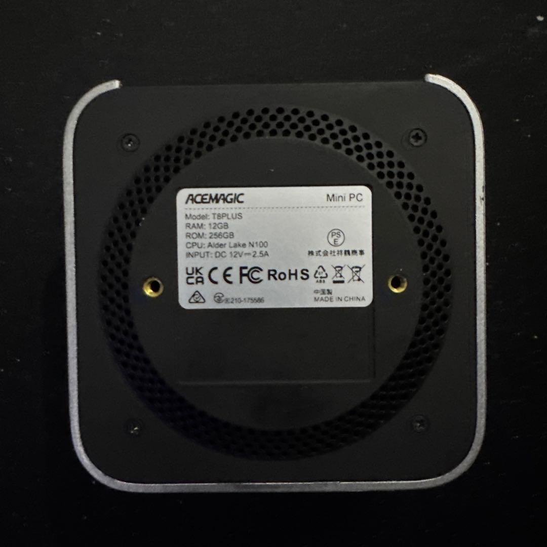 ミニPC ACEMAGIC Mini PC intel N100