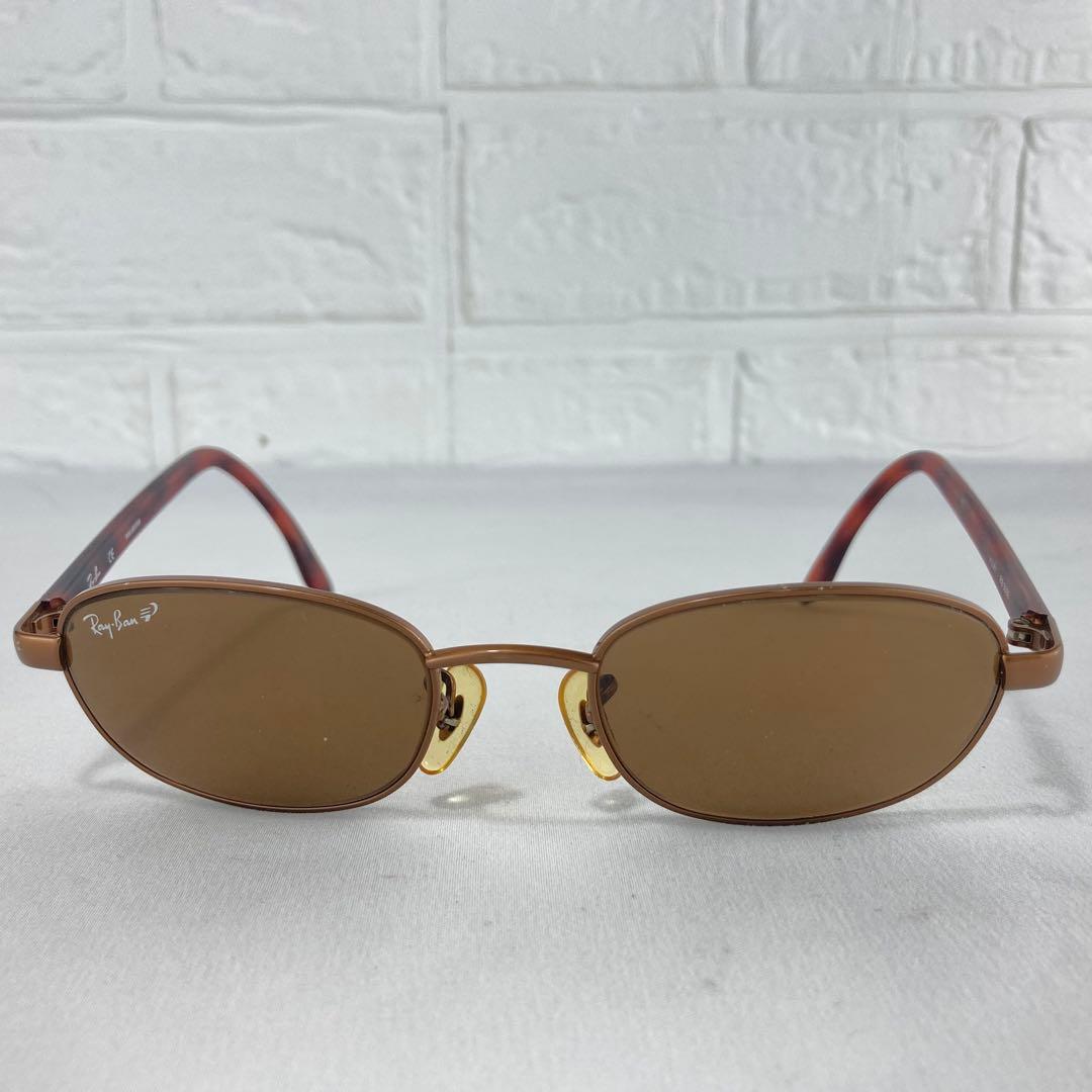 【美品】Ray-Ban レイバン　サングラス　オーバル　偏光レンズ RB3009