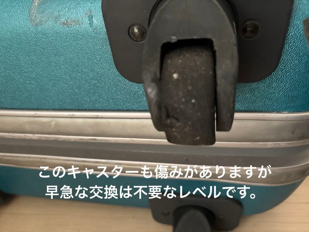 Ace ProtecA スーツケース ターコイズブルー　使用感有でも頑丈を探す方