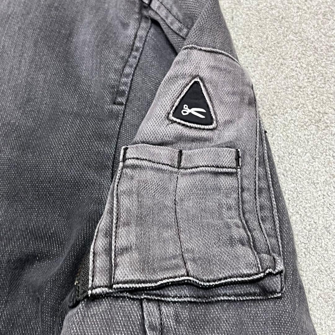 ジャケット・アウター 900 DENHAM APEX BOMBER Washed Black Sz S
