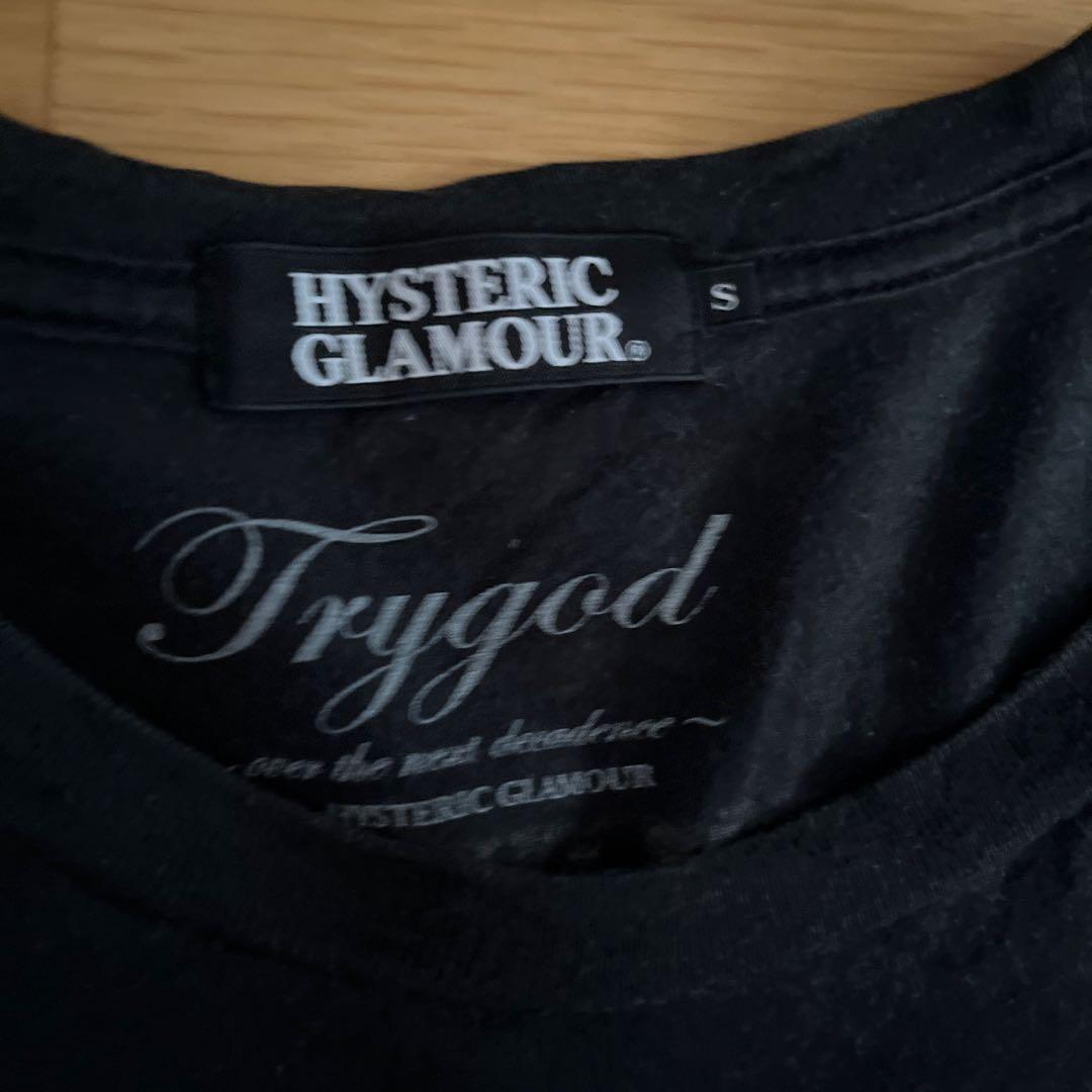 ヒステリックグラマースカルTシャツ黒