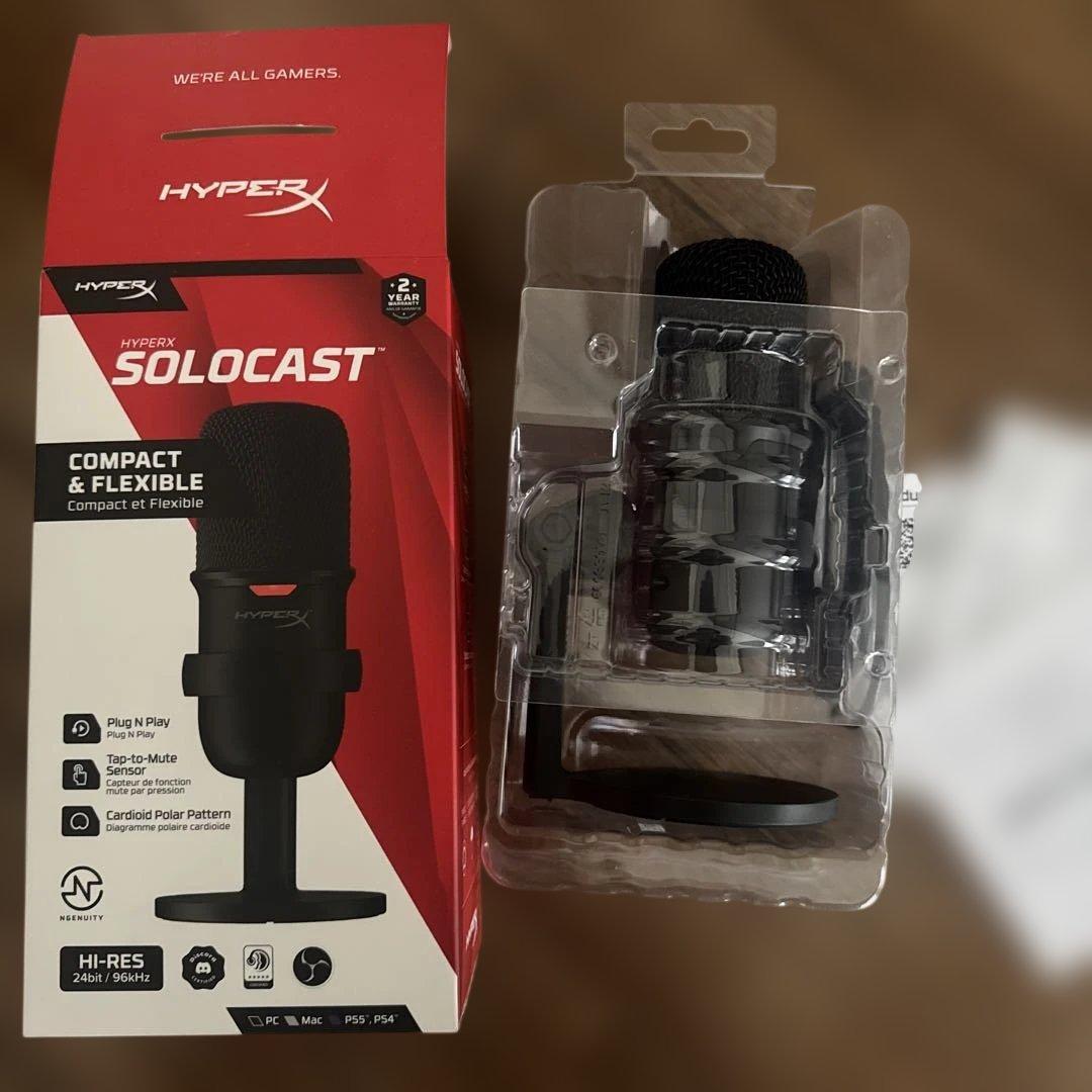 HyperX Solocast マイク