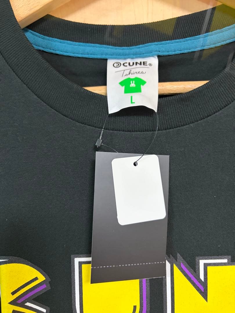 新品未使用 cuneキューンxパックマン コラボＴシャツ サイズＬpac-man