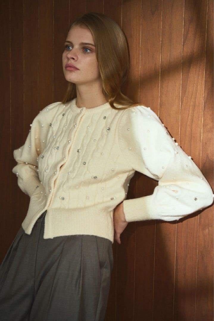 【既に完売！タグ付き】Estella.K Stardustカーディガン