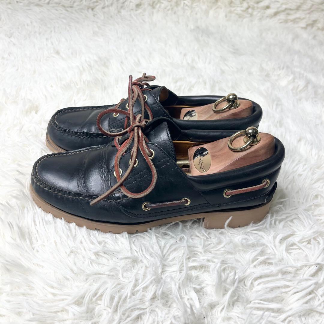 【美品】 REGAL リーガル 3EYE デッキシューズ JE38 26.0cm