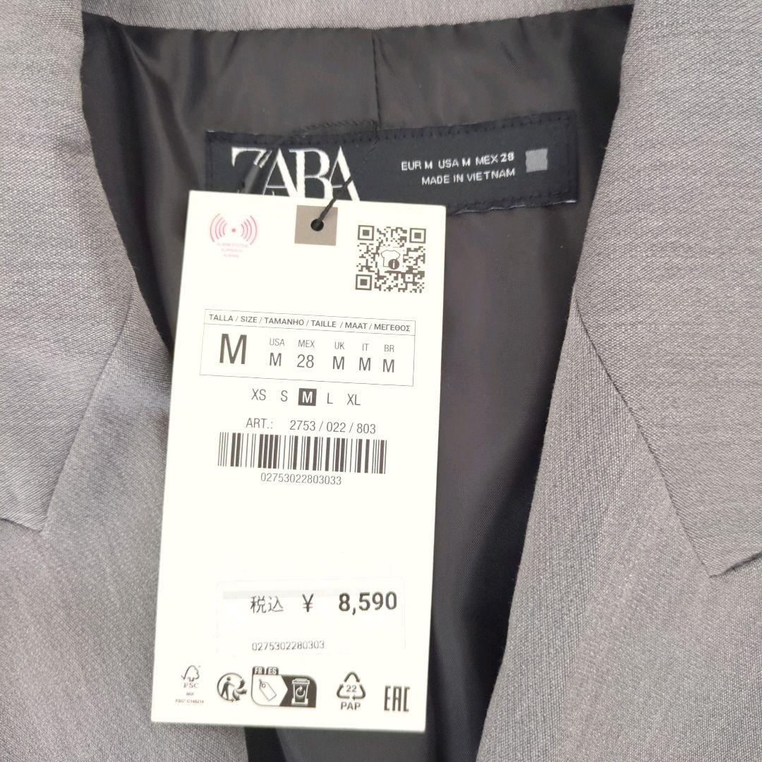 新品未使用 ZARA ダブルブレスト仕様 オーバーサイズブレザー Mサイズ