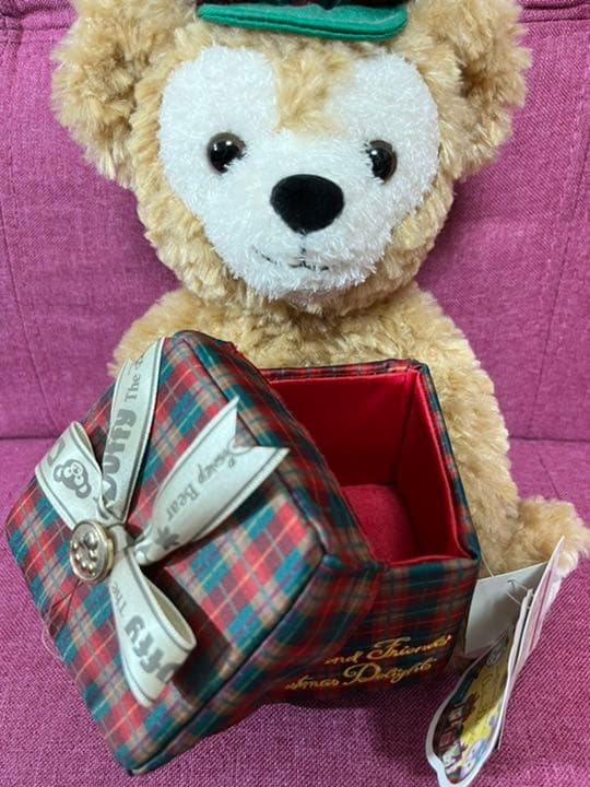【美品】ダッフィー　クリスマス限定品　ぬいぐるみ