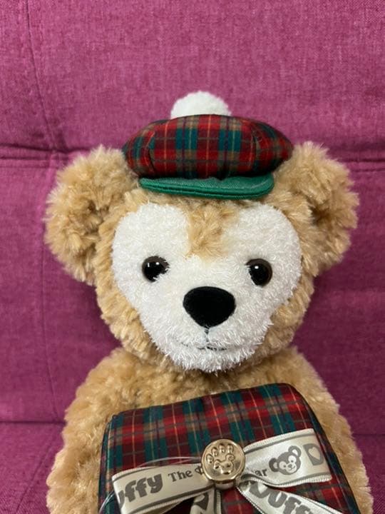 【美品】ダッフィー　クリスマス限定品　ぬいぐるみ