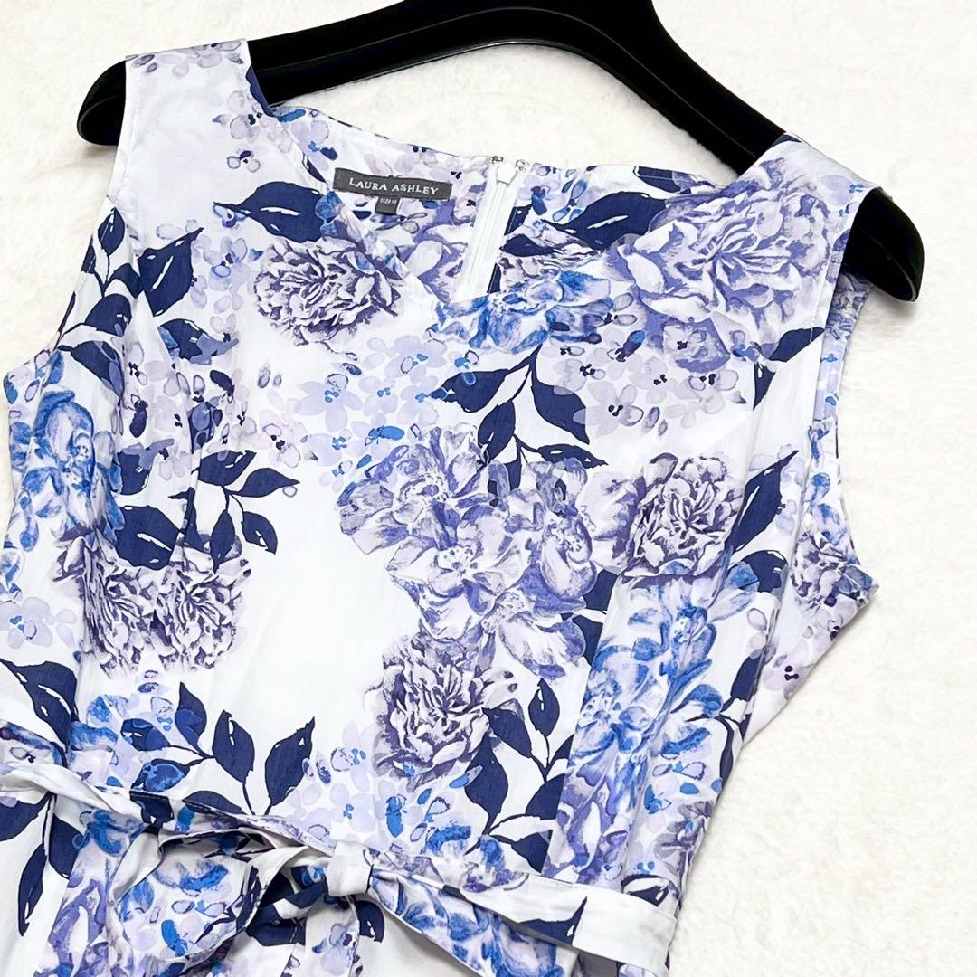 【美品】 LAURA ASHLEY ローラアシュレイ ワンピース 13(XL)