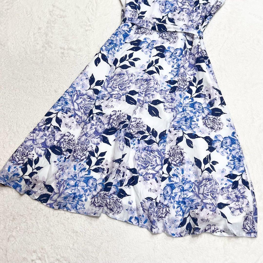 【美品】 LAURA ASHLEY ローラアシュレイ ワンピース 13(XL)