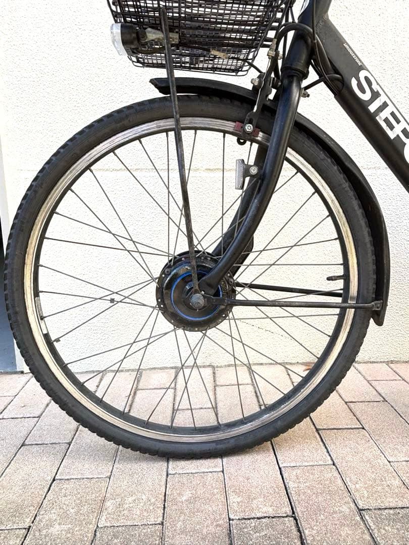 ブリヂストン 電動自転車 STEP CRUZ e 26型 クロツヤケシ