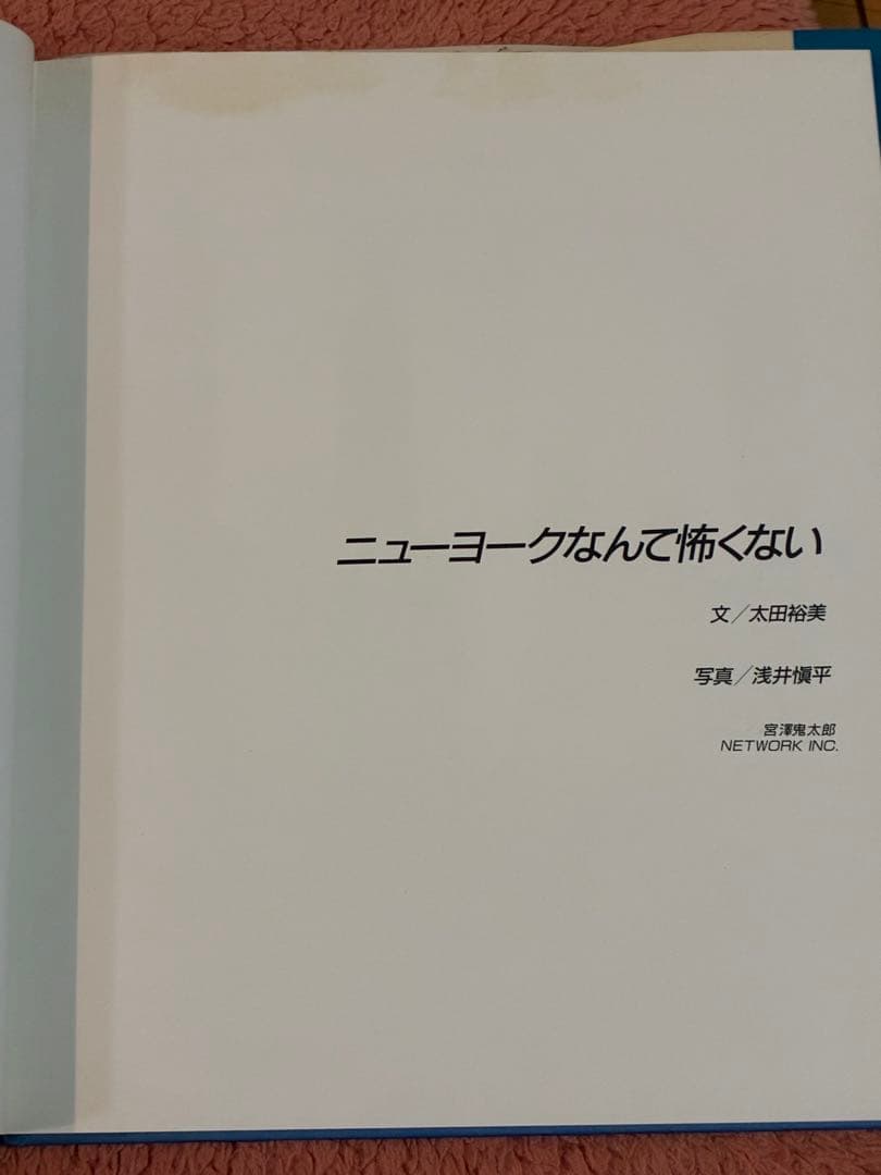 ニューヨークなんて怖くない 太田裕美 浅井慎平