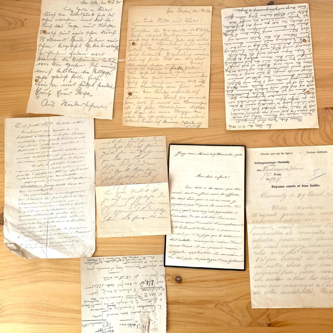 S*.様 80枚！フランス アンティーク紙もの 大量セット 手書き書類 古文書