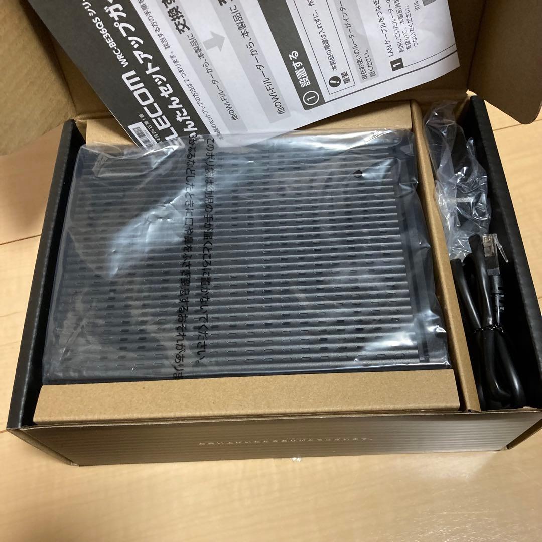 【超美品】ELECOM Wi-Fi 7 ルーター WRC-BE36QS-B