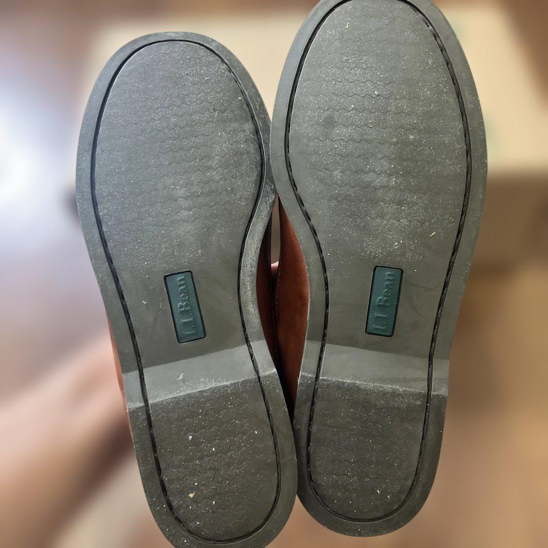 靴 LLbean casco bay boat moc