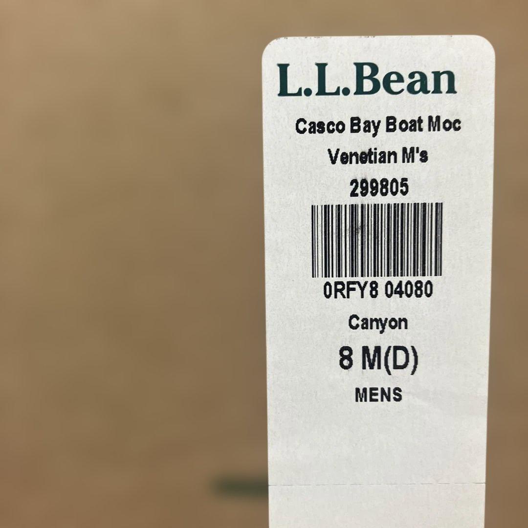 靴 LLbean casco bay boat moc
