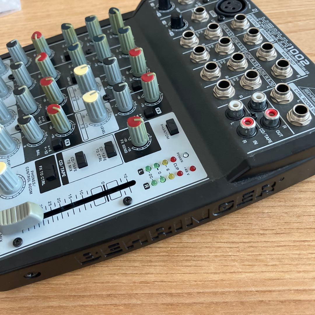 BEHRINGER　XENYX1002　ミキサー　美品