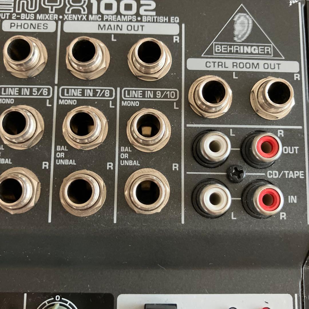 BEHRINGER　XENYX1002　ミキサー　美品