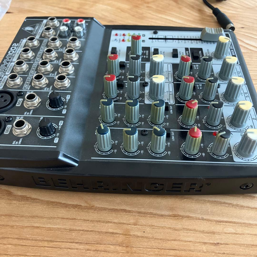 BEHRINGER　XENYX1002　ミキサー　美品
