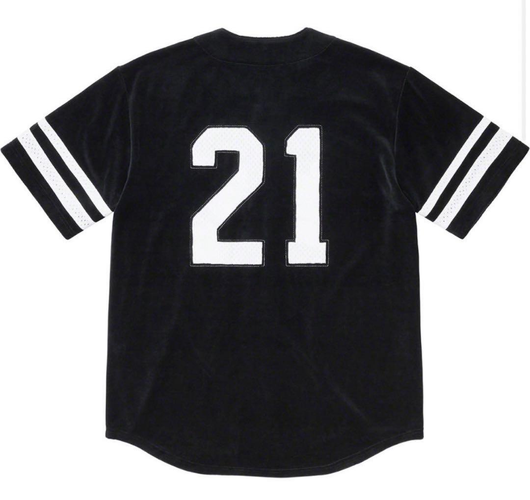 SUPREME シュプリーム　Velour Baseball Jersey