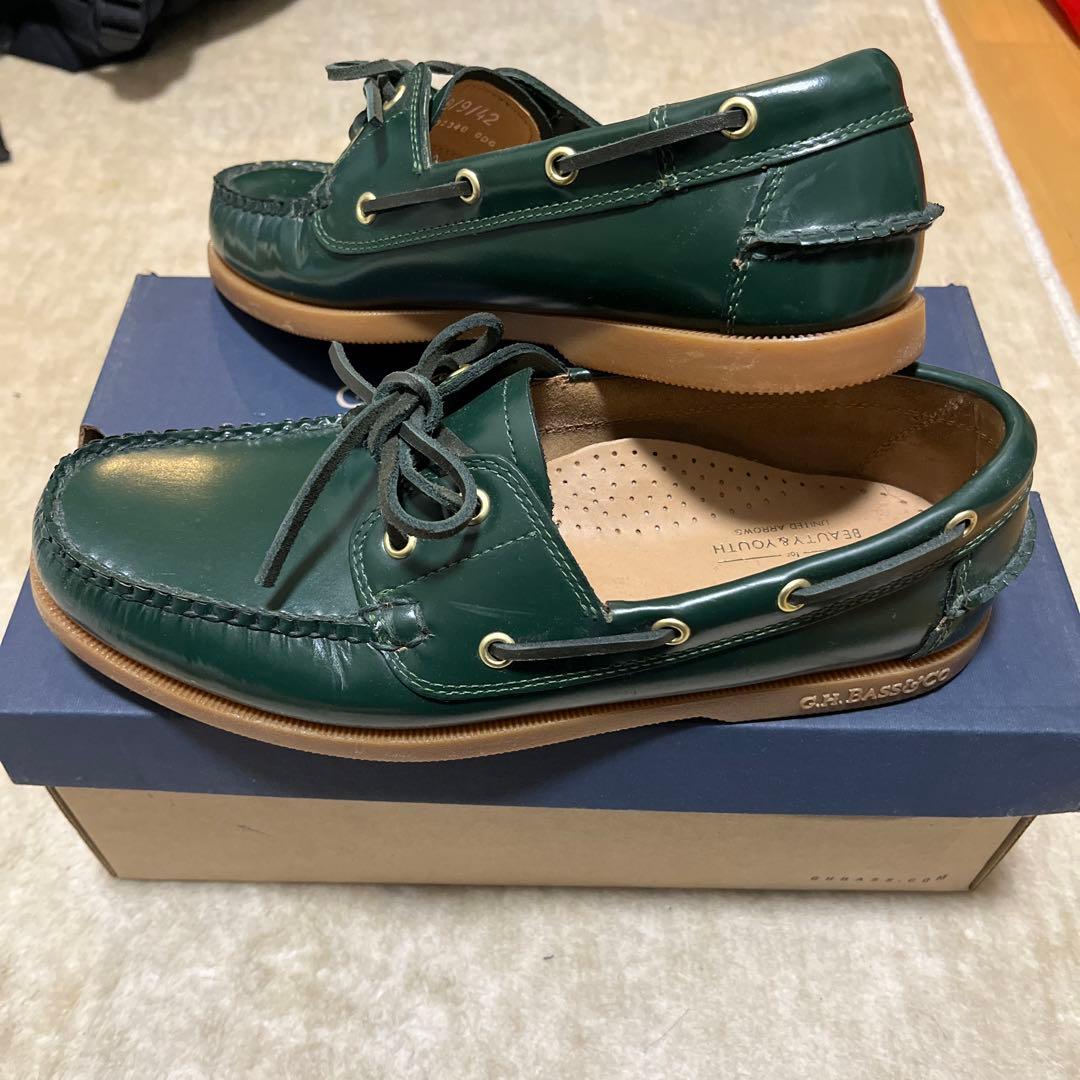 G.H. Bass & Co. for BEAUTY&YOUTH デッキシューズ