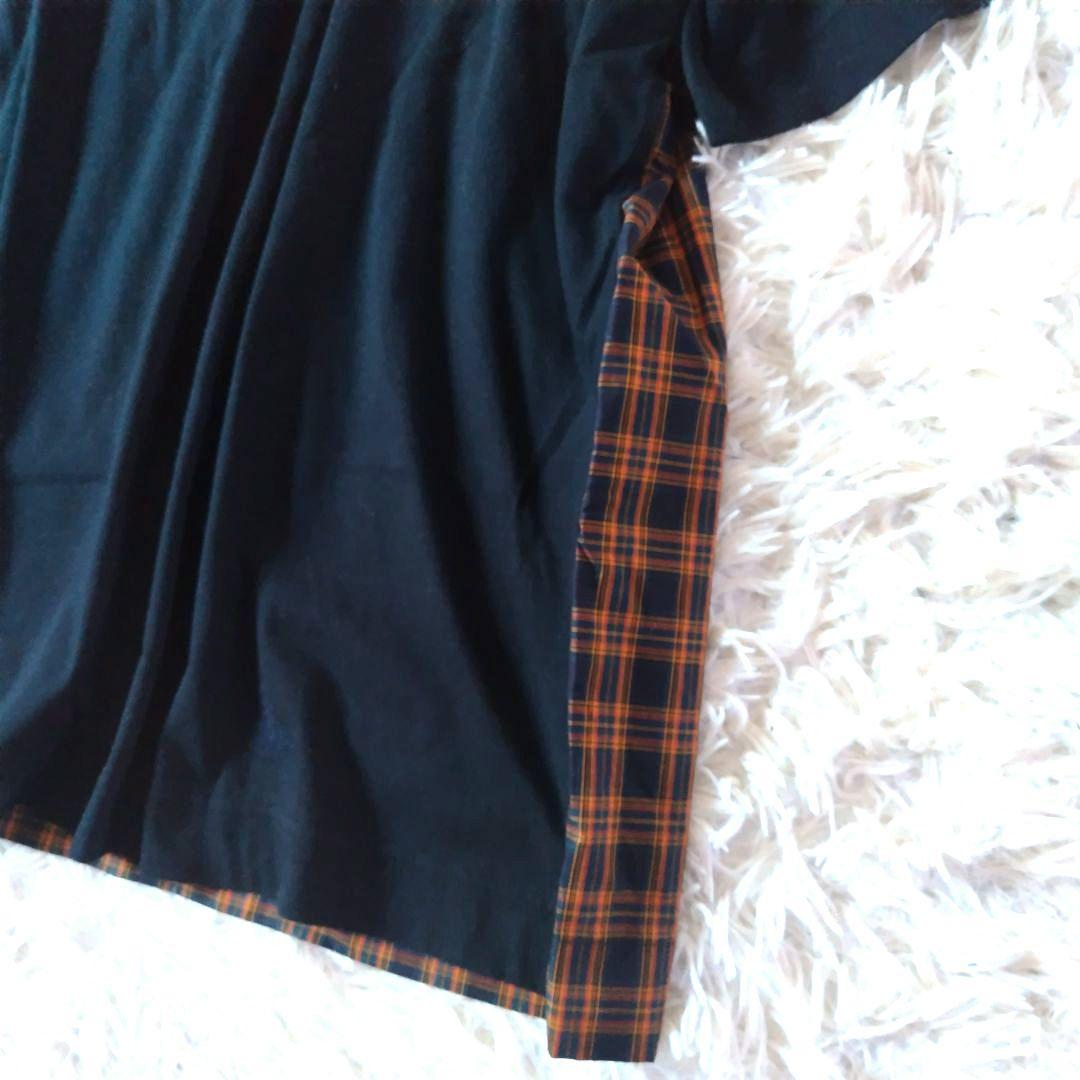 【極美品】Vivienne WestwoodMAN チェックビッグTシャツ 変形