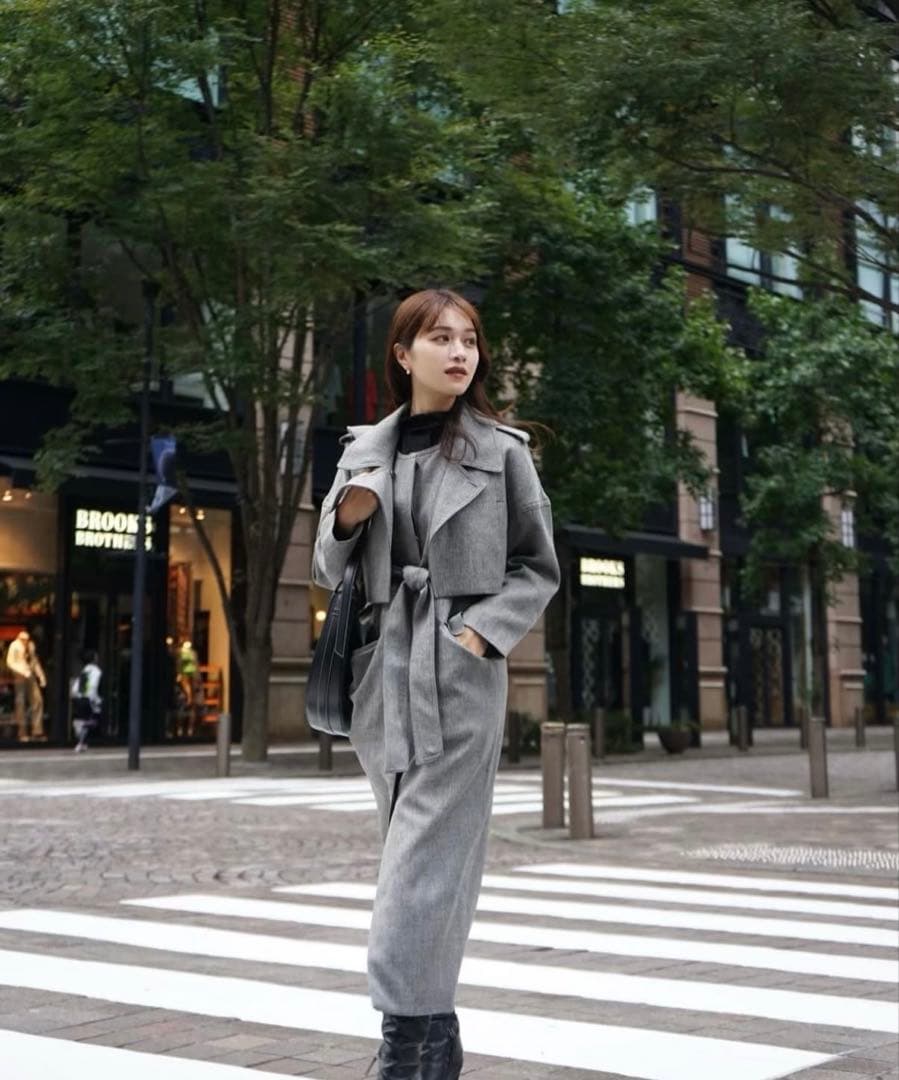 3way trench coat【L'or】
