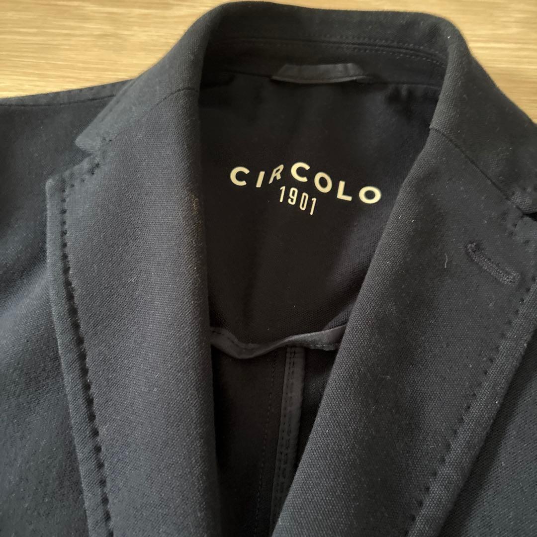 マサムネ　CIRCOLO 1901 ネイビー テーラードジャケット
