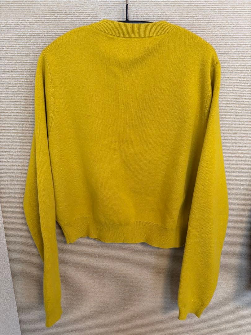 CABAN イエロー カーディガン XS