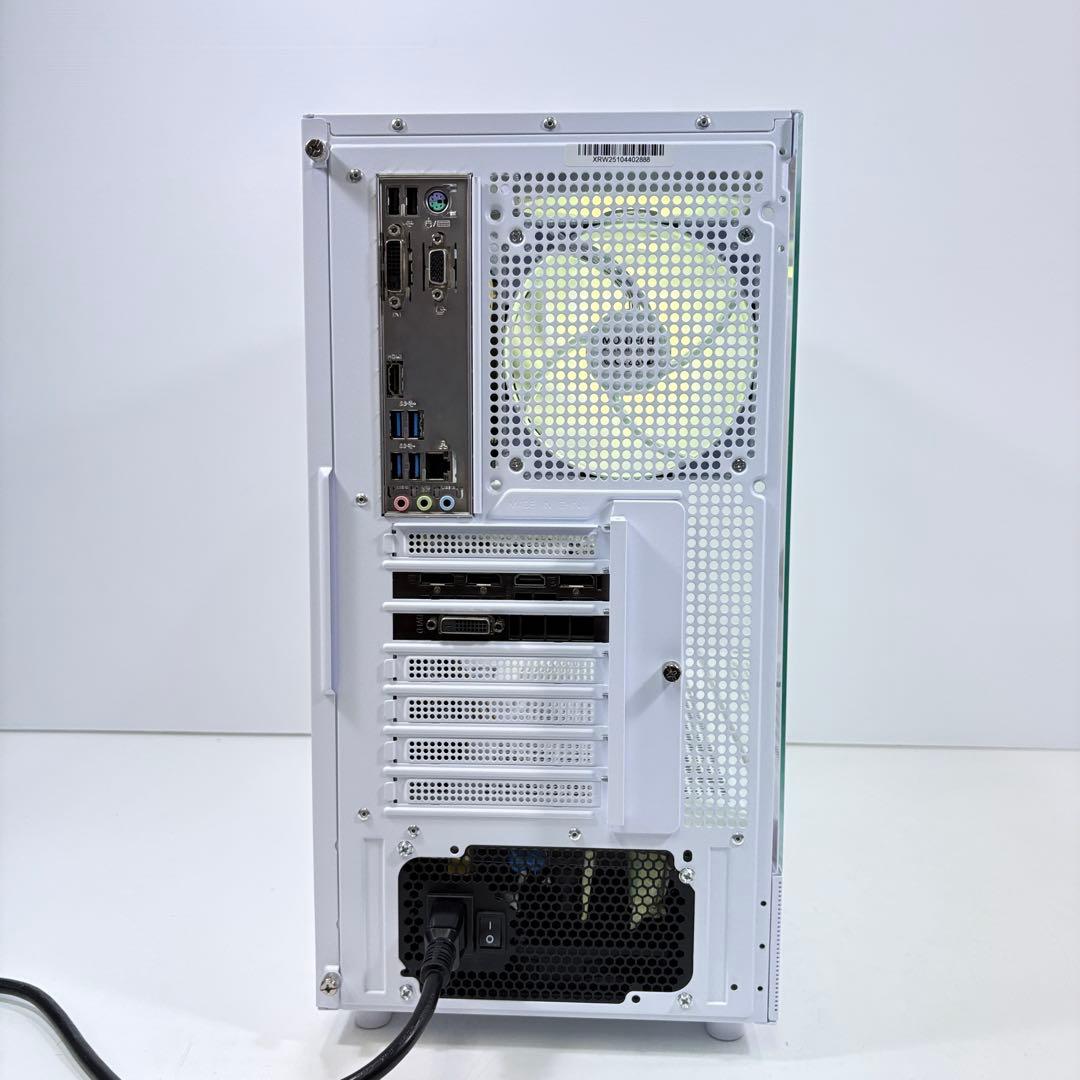 自作ゲーミングPC i7 8700 GTX1080 新品ピラーレスケース