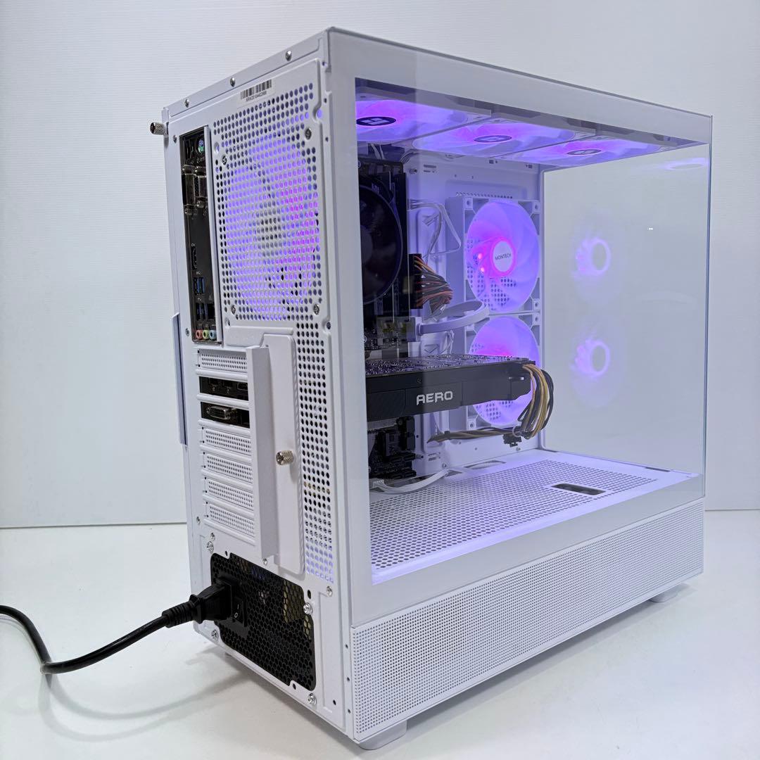 自作ゲーミングPC i7 8700 GTX1080 新品ピラーレスケース