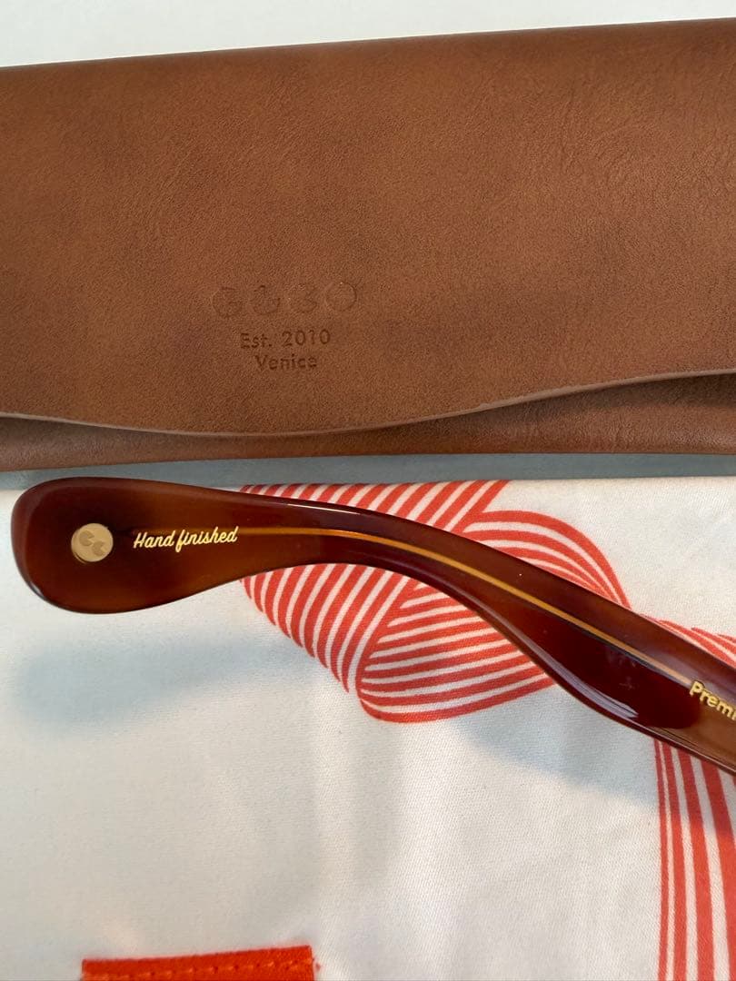 Garrett Leight ギャレットライト　ブラウンカラーレンズサングラス