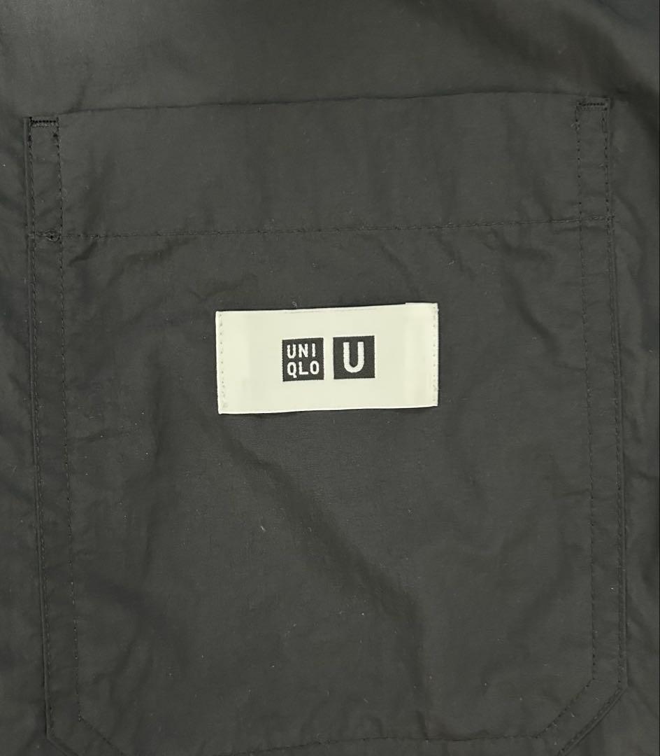 1回着用 美品 ユニクロ U ライトウェイトコート ブラック XXL