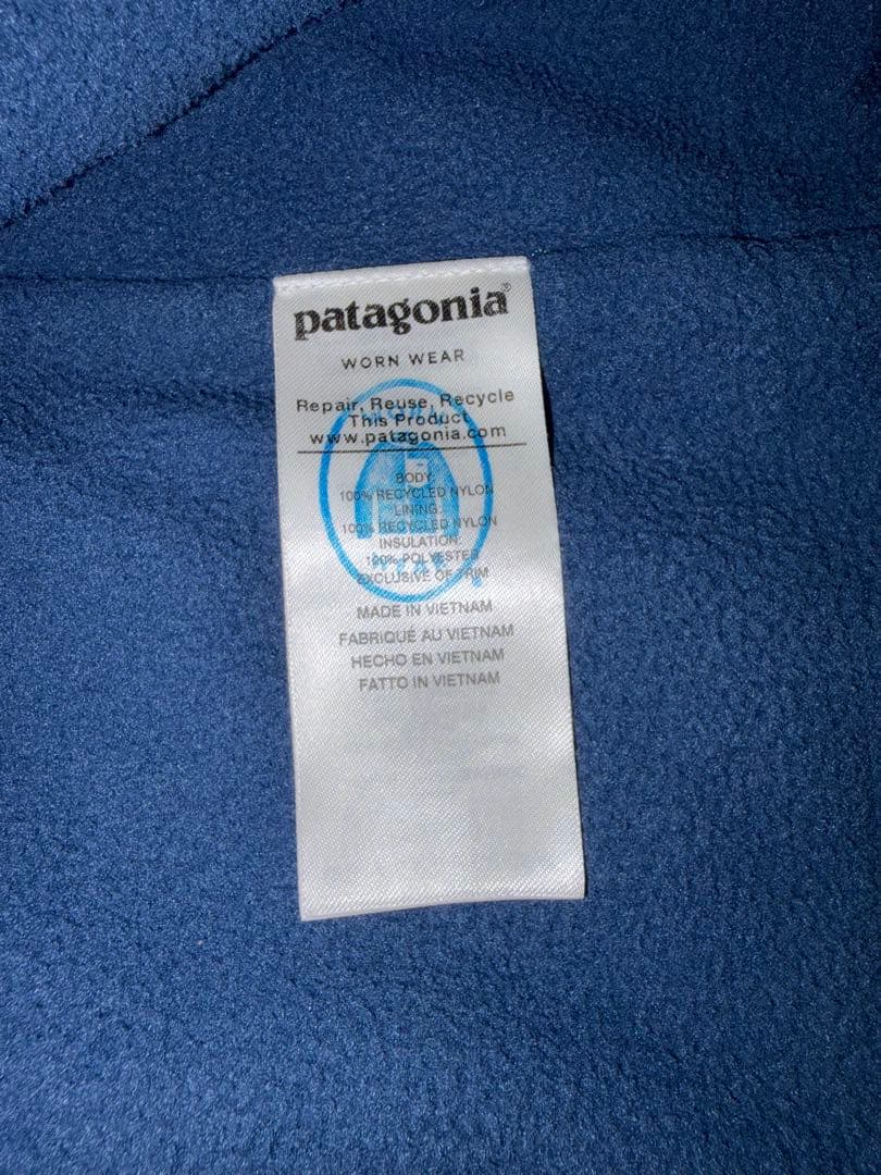 チ*ー様 Patagonia パタゴニア フーディジャケット　ナイロン　ネイビー