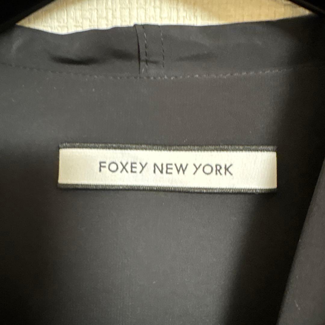 フォクシーNY レイニーコート　ネイビー　学校行事