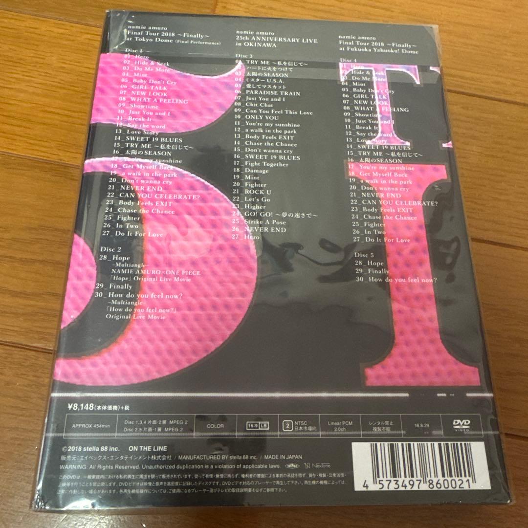 安室奈美恵 Finally Final Tour 2018 DVD