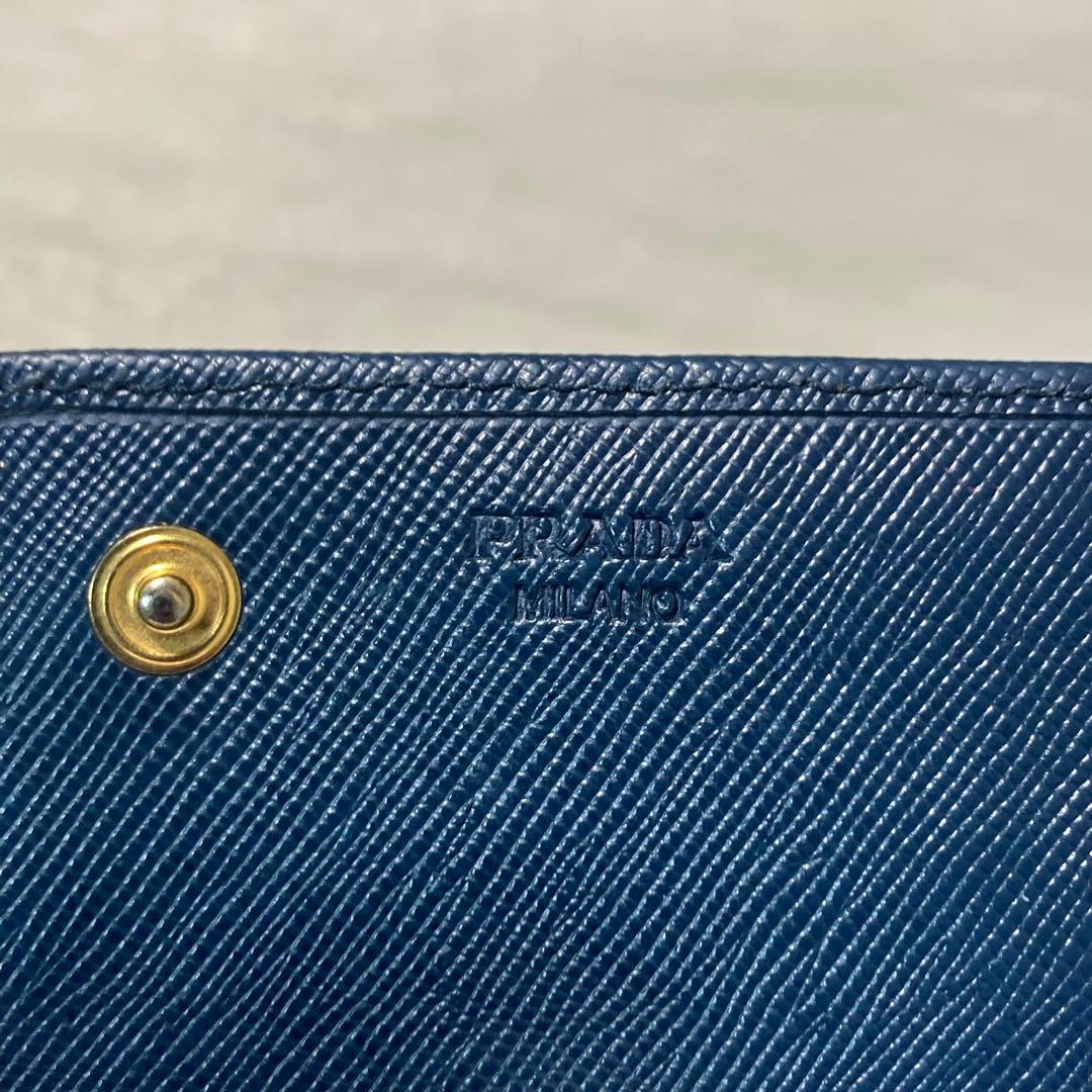月末限定価格　PRADA プラダ　二つ折り　長財布　サフィアーノ　レザー　レディ