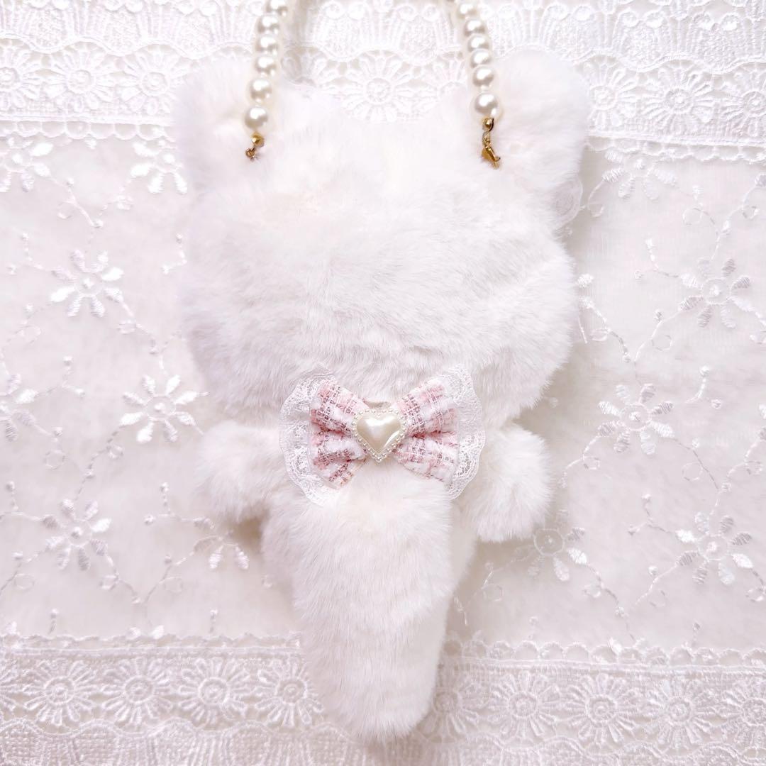 ツイードシリーズ　いつぬい　ぬい服　ねこ　白　ピンク　あんスタ