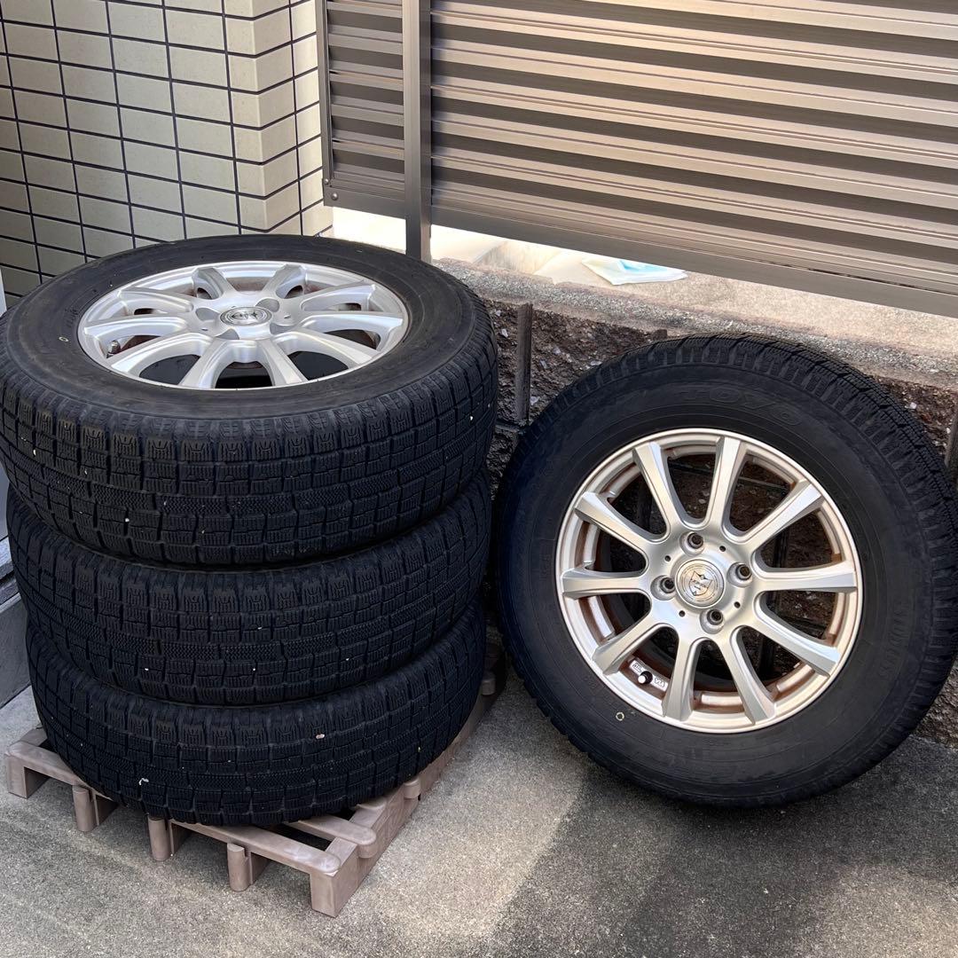 【名古屋引取限定】フリードスパイクHV185/70R14 スタッドレス4本セット