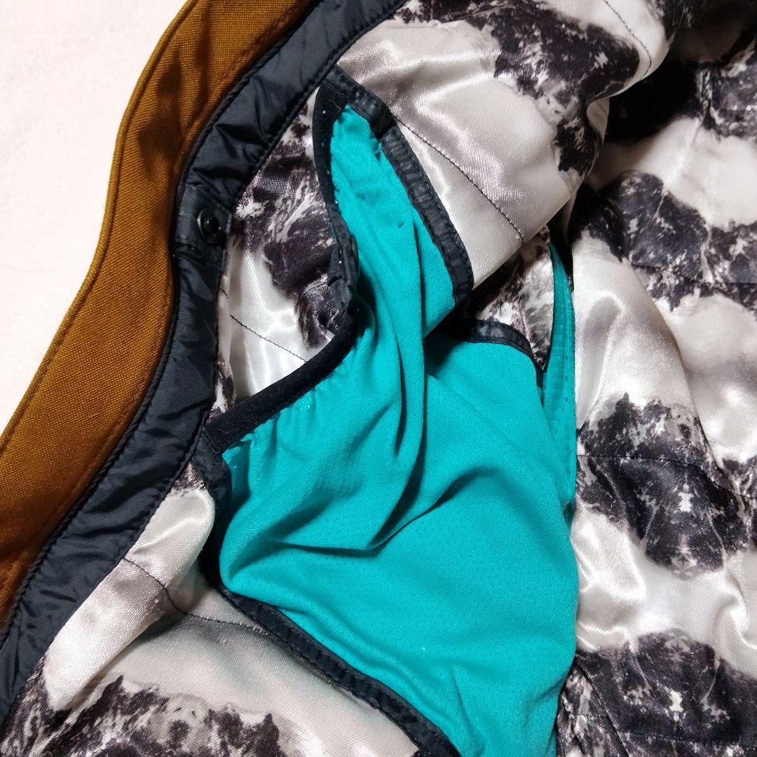 VOLCOM ボルコム スノーボードジャケット XS ファー 防水 アウトドア