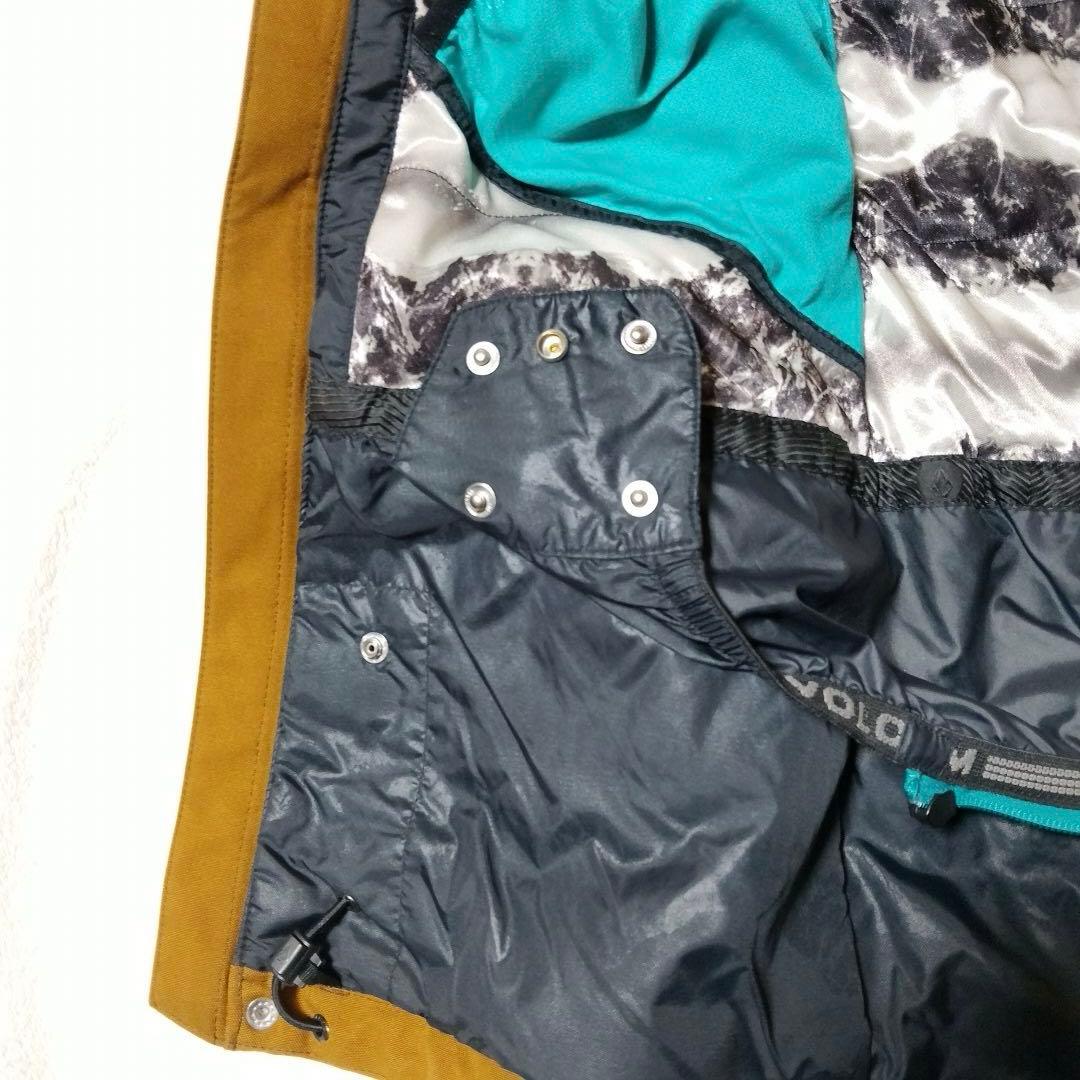 VOLCOM ボルコム スノーボードジャケット XS ファー 防水 アウトドア