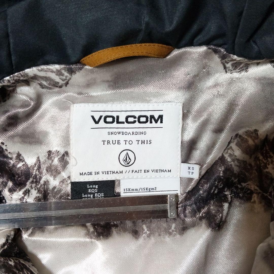 VOLCOM ボルコム スノーボードジャケット XS ファー 防水 アウトドア