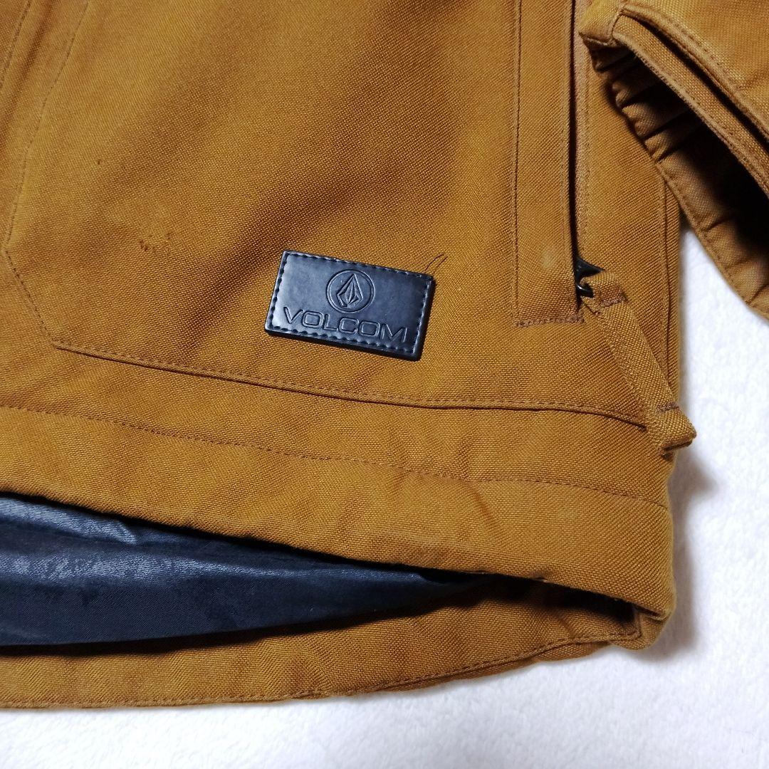 VOLCOM ボルコム スノーボードジャケット XS ファー 防水 アウトドア