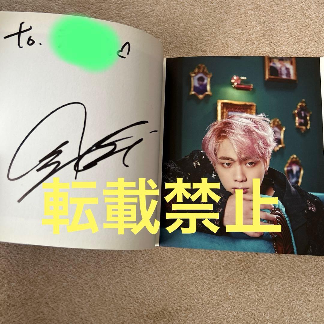 BTS サイン会　直筆サインJIN